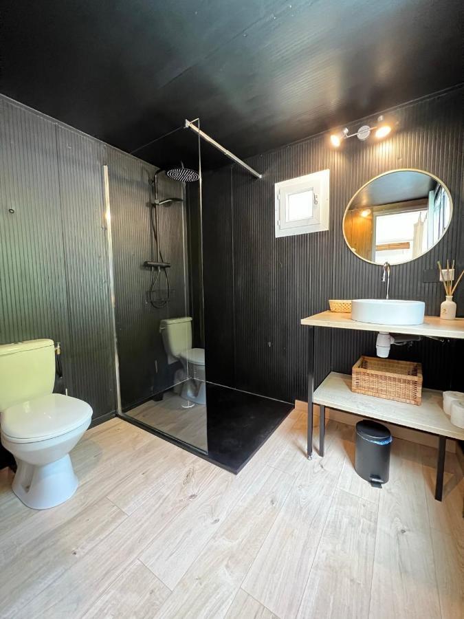 Superbe Cabane Jacuzzi Jardin Clim Wifi Parking Meyreuil Dış mekan fotoğraf